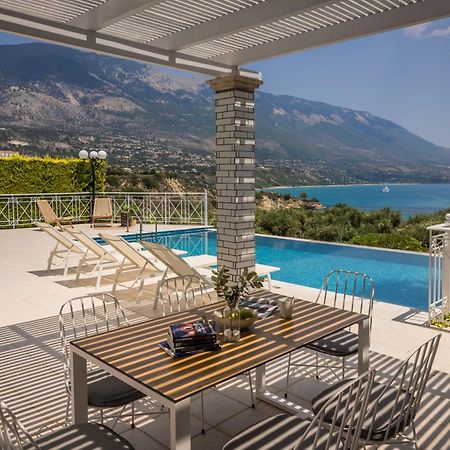 Sea View Villa Kefaloniaprivatevillas Karavádhos Dış mekan fotoğraf