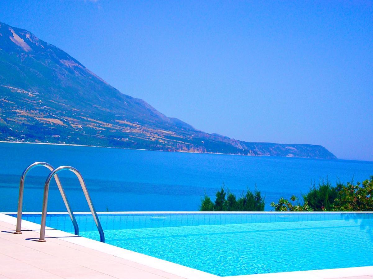 Sea View Villa Kefaloniaprivatevillas Karavádhos Dış mekan fotoğraf