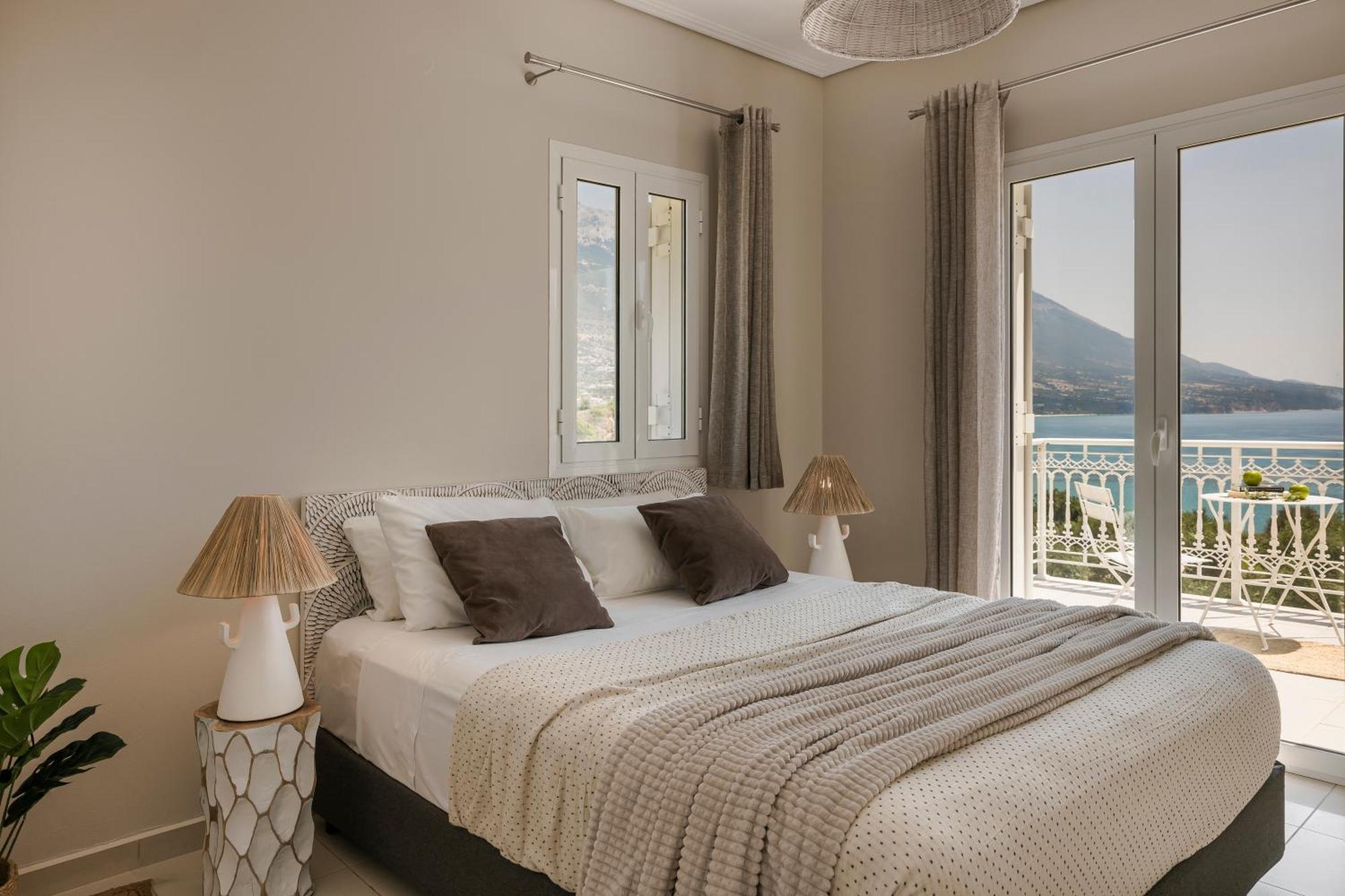 Sea View Villa Kefaloniaprivatevillas Karavádhos Dış mekan fotoğraf