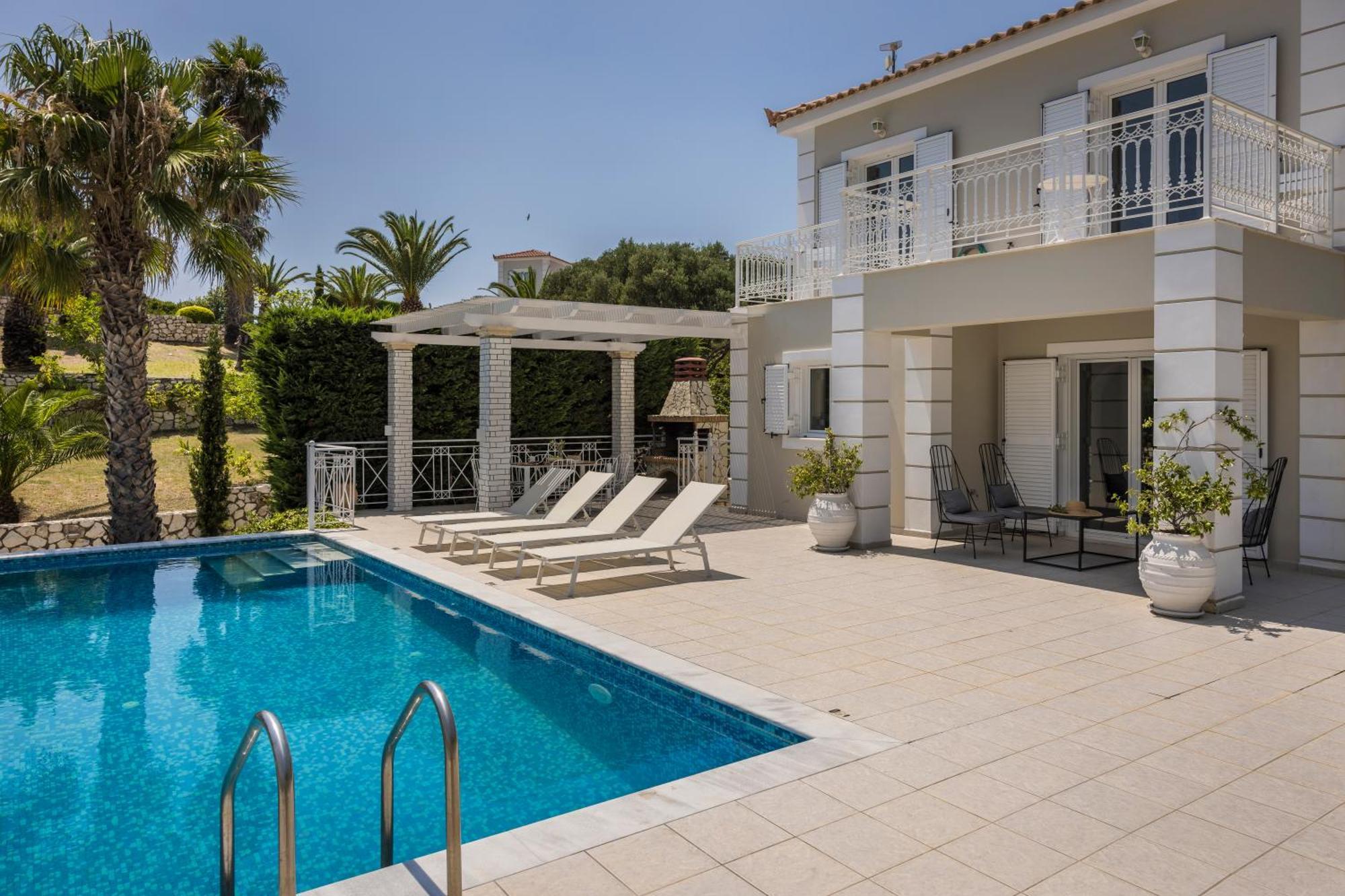 Sea View Villa Kefaloniaprivatevillas Karavádhos Dış mekan fotoğraf