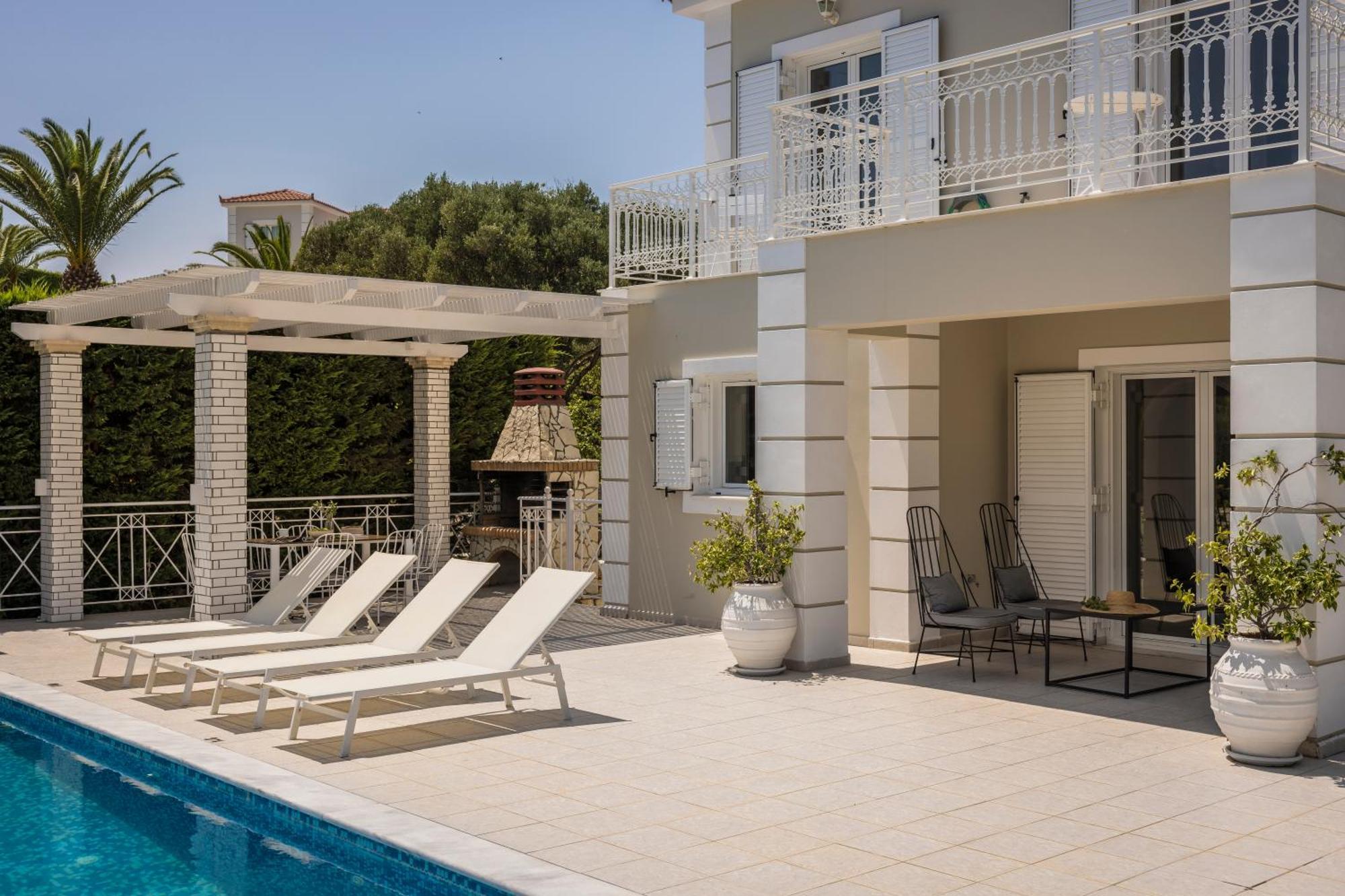 Sea View Villa Kefaloniaprivatevillas Karavádhos Dış mekan fotoğraf