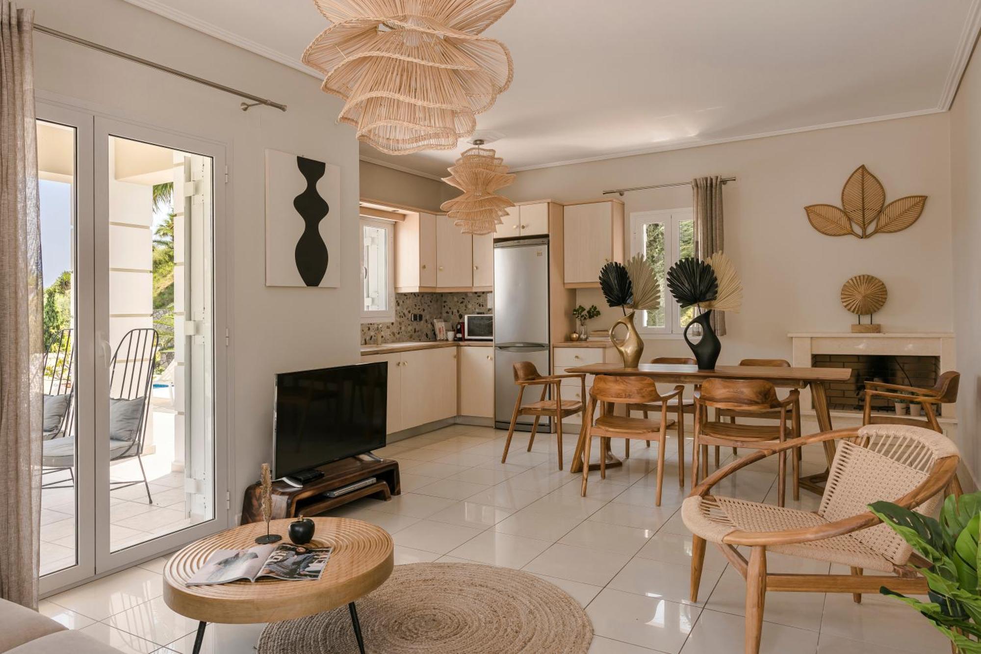 Sea View Villa Kefaloniaprivatevillas Karavádhos Dış mekan fotoğraf
